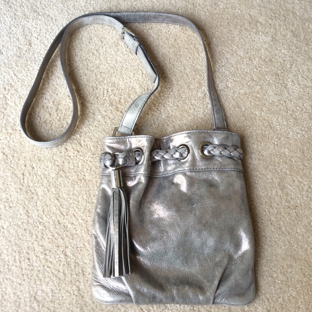 Michael Kors Metallic Tassel Crossbody